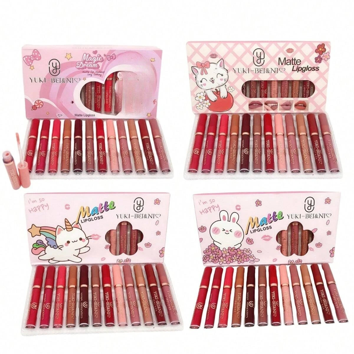 SET GLOSS 12 piezas.