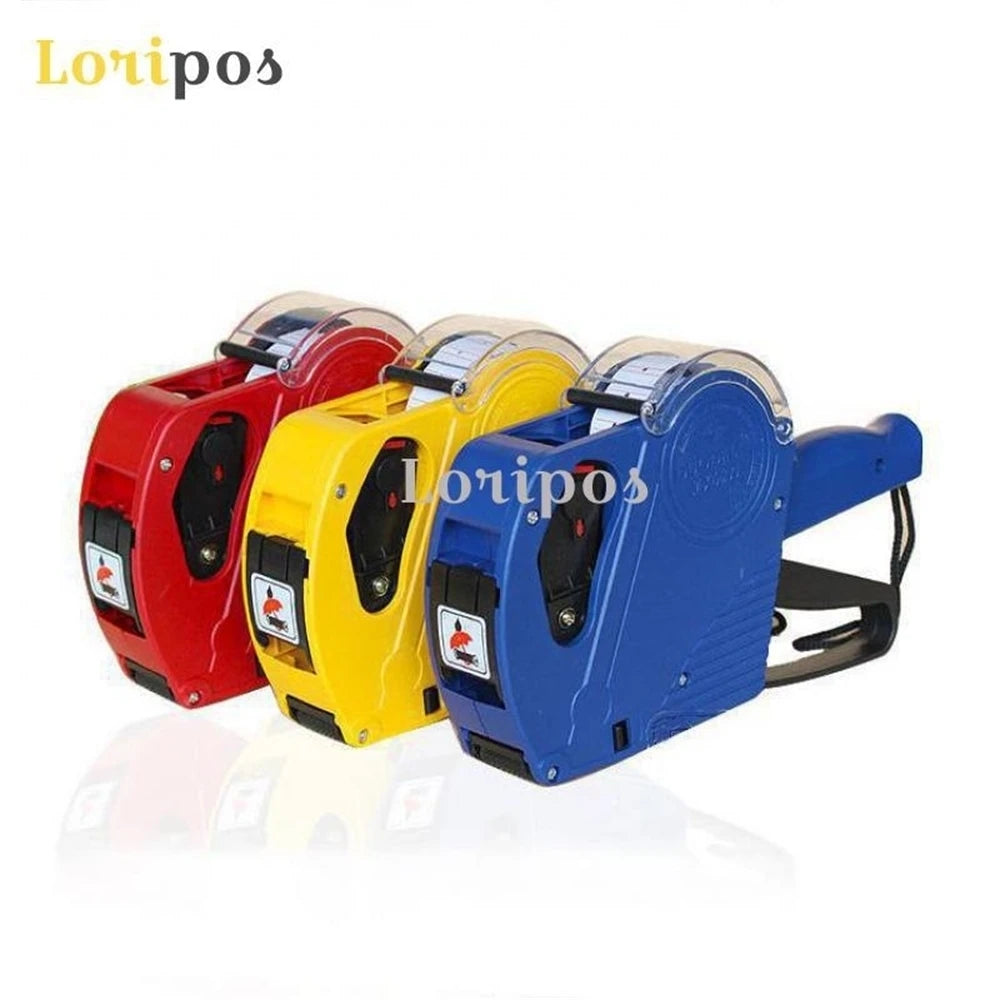 1Pcs MX5500 Pricing Label Gun with 2000 Sticker Labels,2 Ink Refill, 8 Digit Price Label Gun for Retail Stores, Grocery Stores